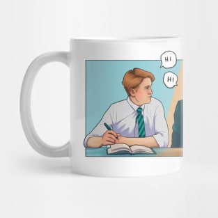 Nick and Charlie - heartstopper hi drawing Mug